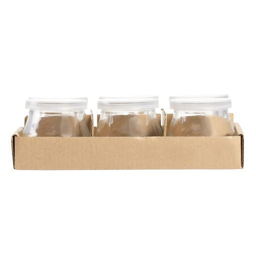 Spice Jar With Plastic Lid 5CM 75ml 6 Pack