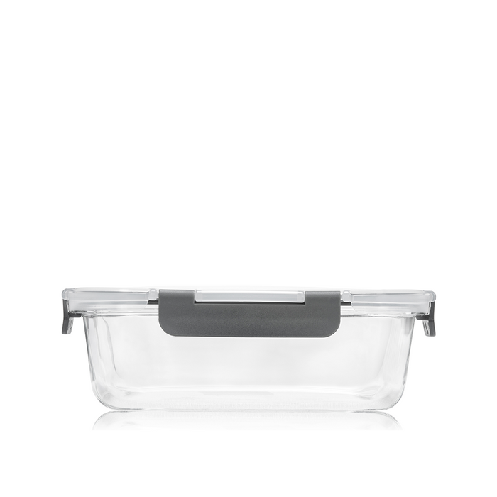 Consol Glass Madrid Rectangular Storage Container 1000ml (1L)