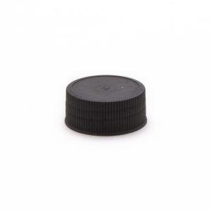 28x410mm PPN Plastic Lid (lined) Black