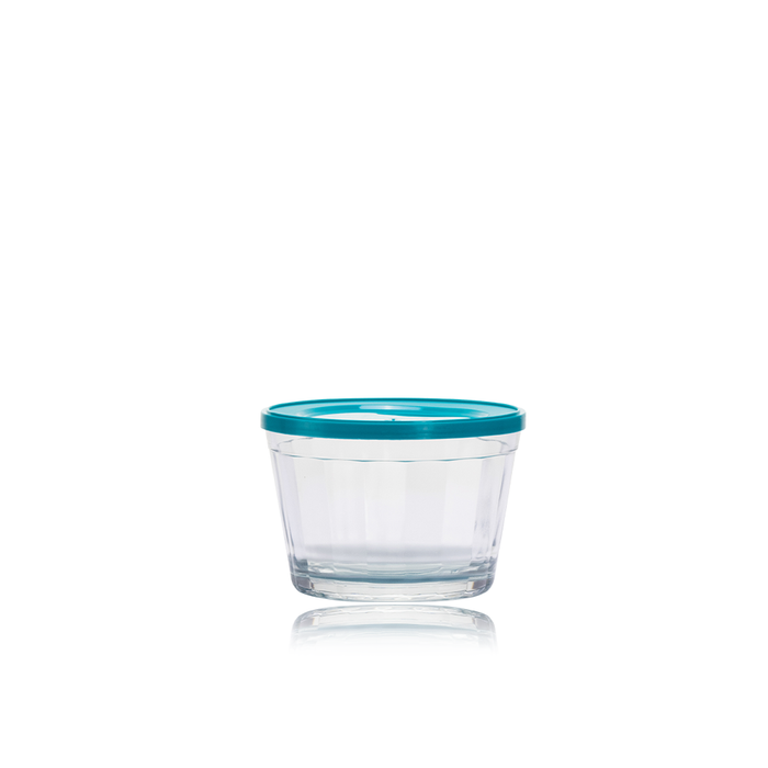 Americano Small Bowl 150ml with Turquoise Lid