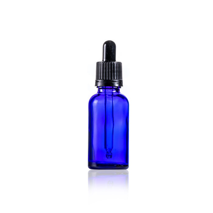 Blue Dropper Bottle 30ml with Lid