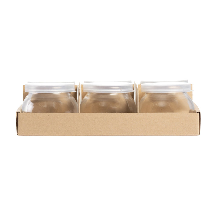 Spice Jar With Plastic Lid 160ml 6 Pack