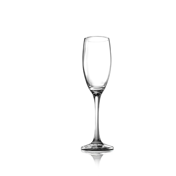 Consol Glass Lyon Flute Stemmed 180ml 4 Pack