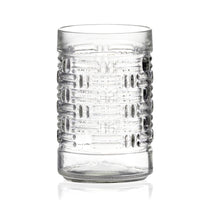 Load image into Gallery viewer, Consol Glass Basketweave Tumbler 250ml (24 Carton Pack)

