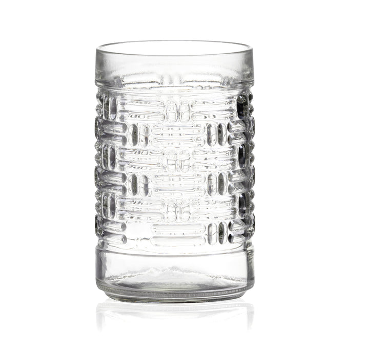 Consol Glass Basketweave Tumbler 250ml