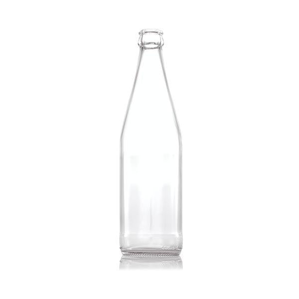 Consol Glass Craft Beer Bottle 440ml Flint Crown Cork without lid (24 Carton Pack)