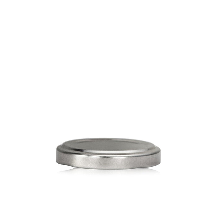 53mm RTO Metal Lid Silver