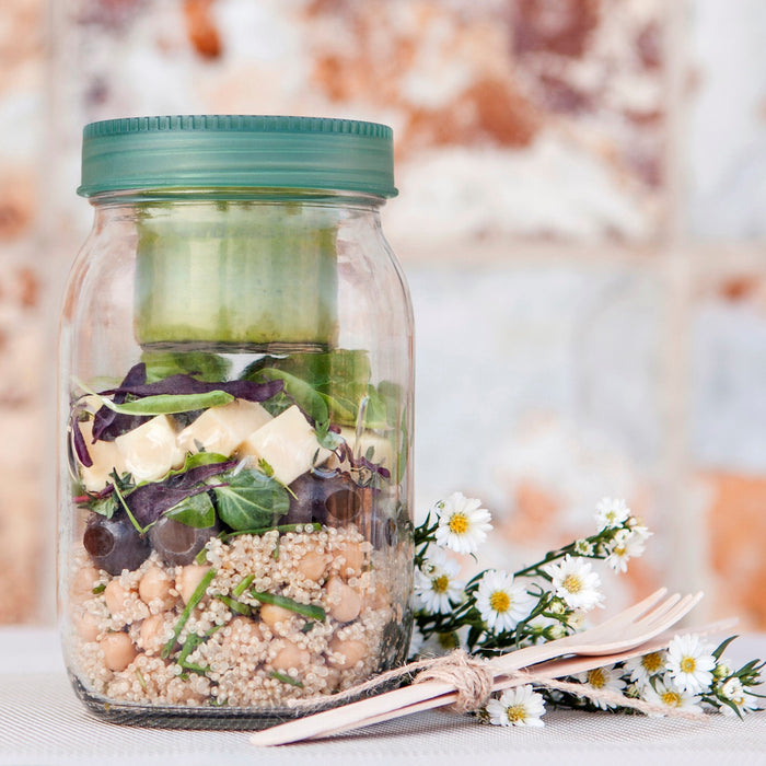 Consol Glass Jar in Jar 1L & 100ml
