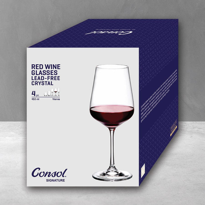 Consol Signature Vienna Red Wine 450ml (4 Pack)