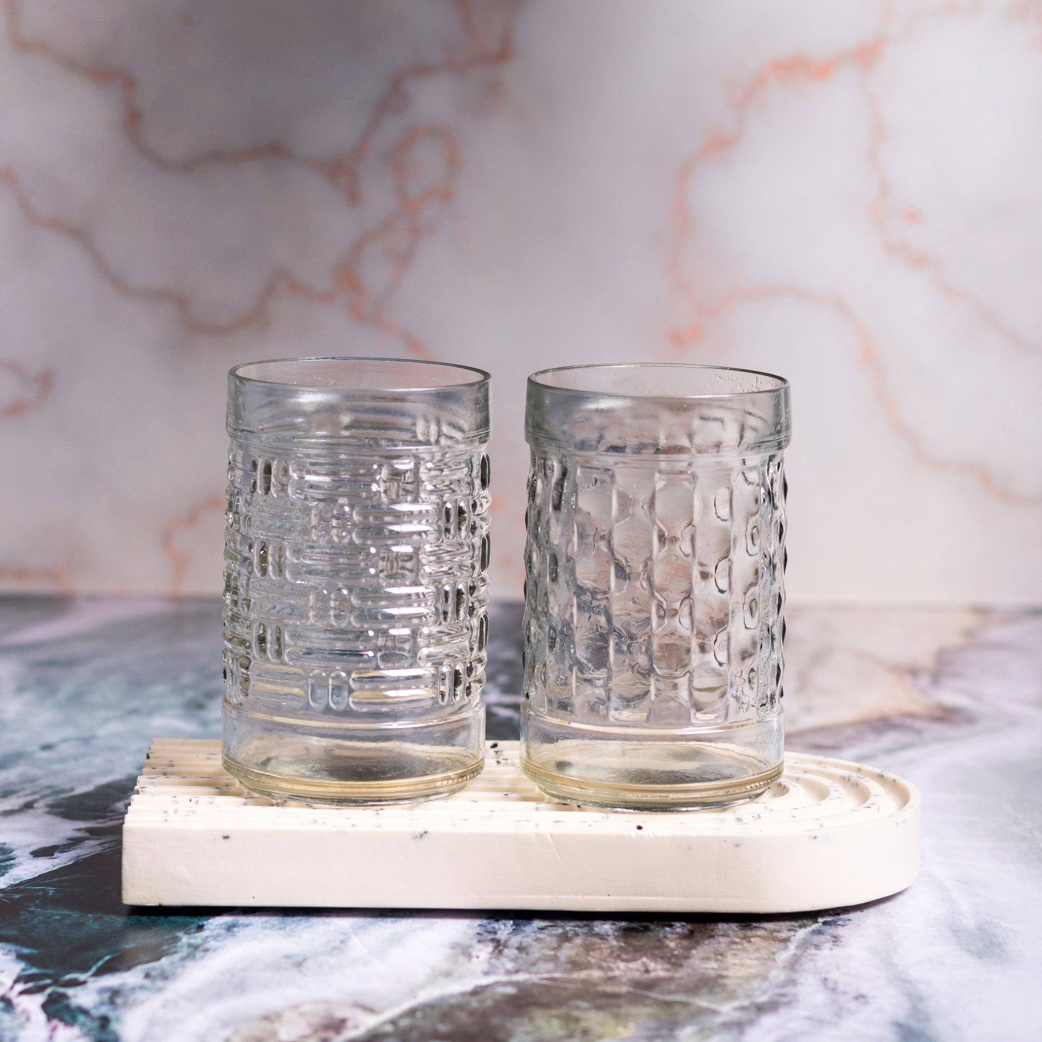 Honeycomb Highball Glasses