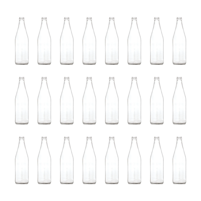 Consol Glass Craft Beer Bottle 440ml Flint Screw Cap without lid (24 Carton Pack)