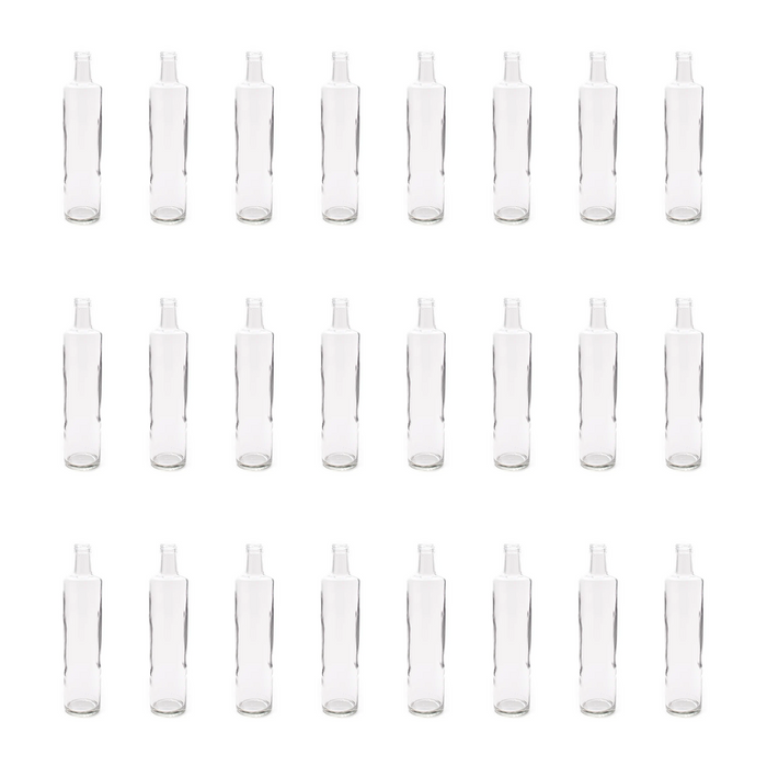 Consol Glass Dorica Bottle  500ml Flint without lid (24 Carton Pack)