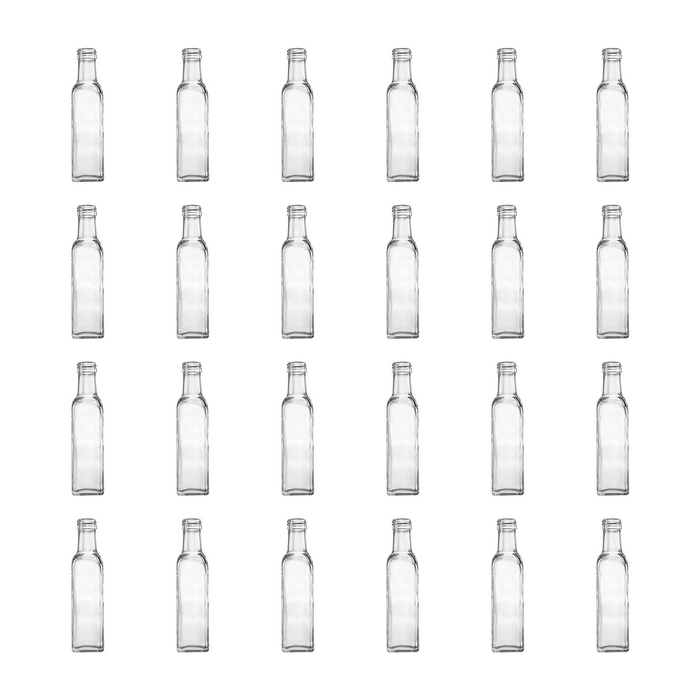 Consol Glass Olive Oil Bottle 250ml Flint without lid (24 Carton Pack)