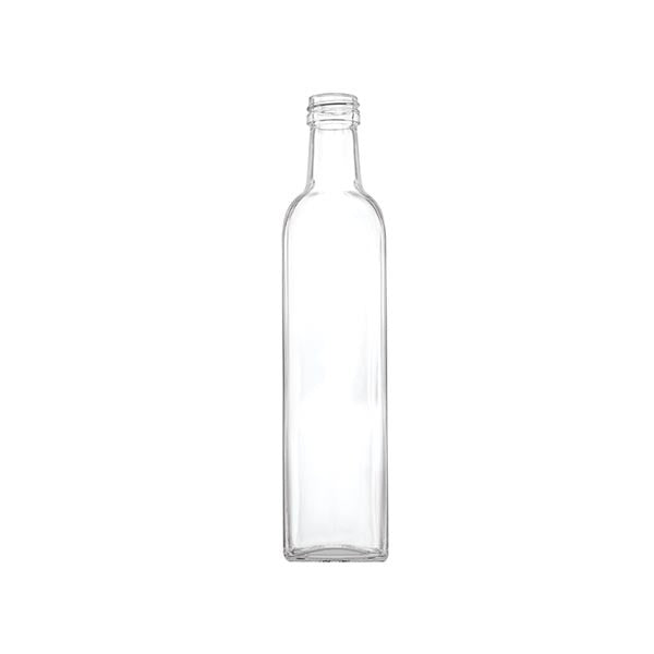 Consol Glass Olive Oil Bottle 500ml Flint without lid (24 Carton Pack).