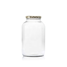 Load image into Gallery viewer, Consol Glass Catering Jar 2000ml (2L) with Gold lid

