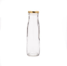 Load image into Gallery viewer, Consol Glass Chutney Bottle 250ml with Gold lid
