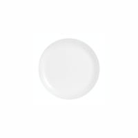 Consol Glass Opal Dinner Plate 250mm White