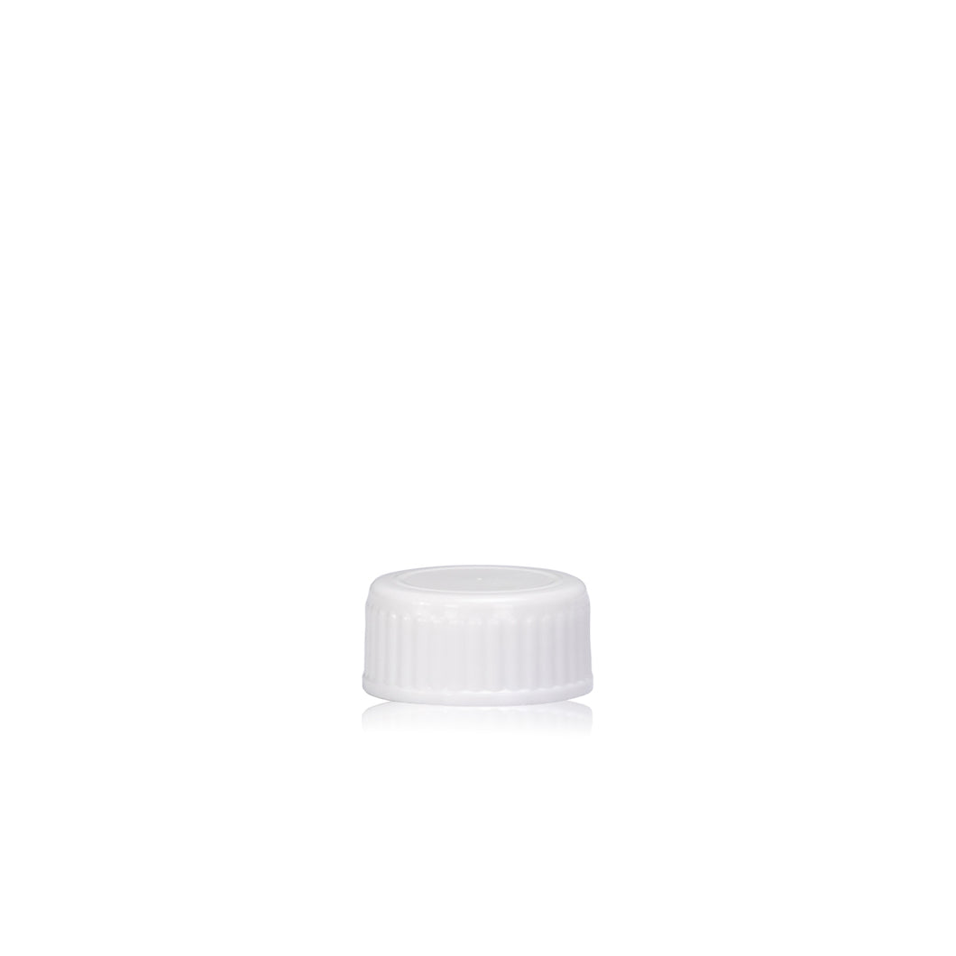 28x410mm PPN Plastic Lid (lined) White