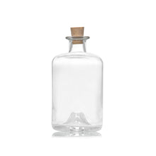 Load image into Gallery viewer, Herbalist Glass Bottle 500ml with Cork
