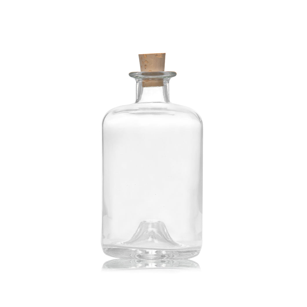 Herbalist Glass Bottle 500ml with Cork