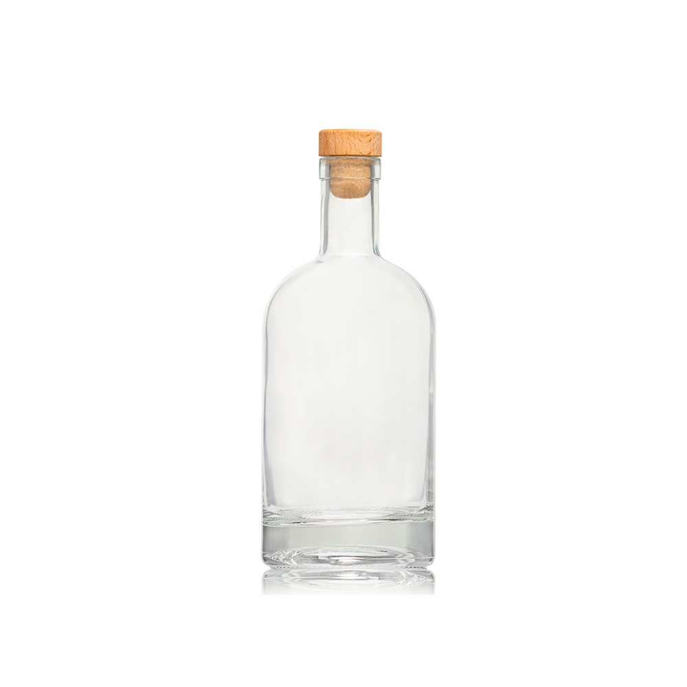 Nocturne Glass Bottle 750ml with Wooden Barstopper